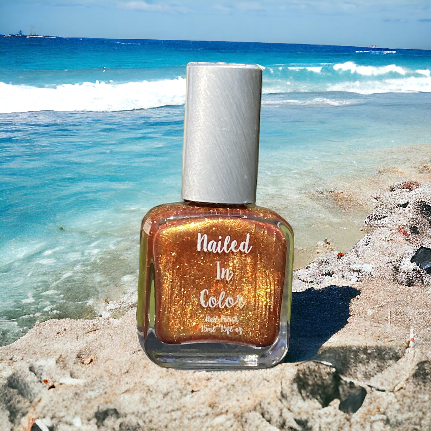 Sandcastles-Chameleon Polish Color Shift Nail Color Women's Teens Nail Polish Color Enhanced Polish by NailedInColor