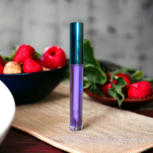 Mixed Berries by NailedInColor Jelly Lip Gloss Women's Lip Tint-Sheer Topcoat Lipstick Enhancer