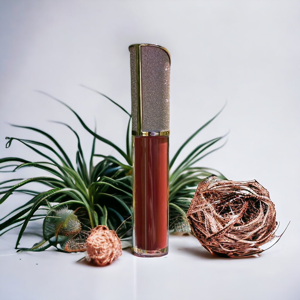 Confidence by NailedInColor Women's Rich Cream Lip Color Lip Gloss Bold Shade