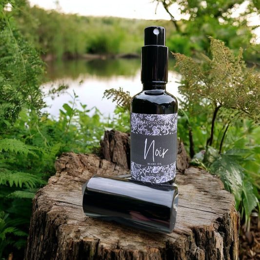 Noir Beard Oil for Men by NailedInColor Scented Beard Management Skin Care Grooming