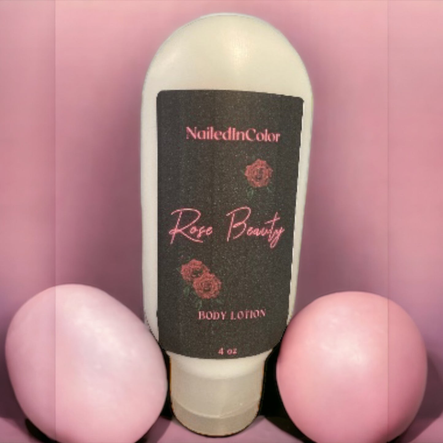 Rose Beauty Goats' Milk Hand & Body Lotion by NailedInColor Scented Skin Care Women's Moisturizer