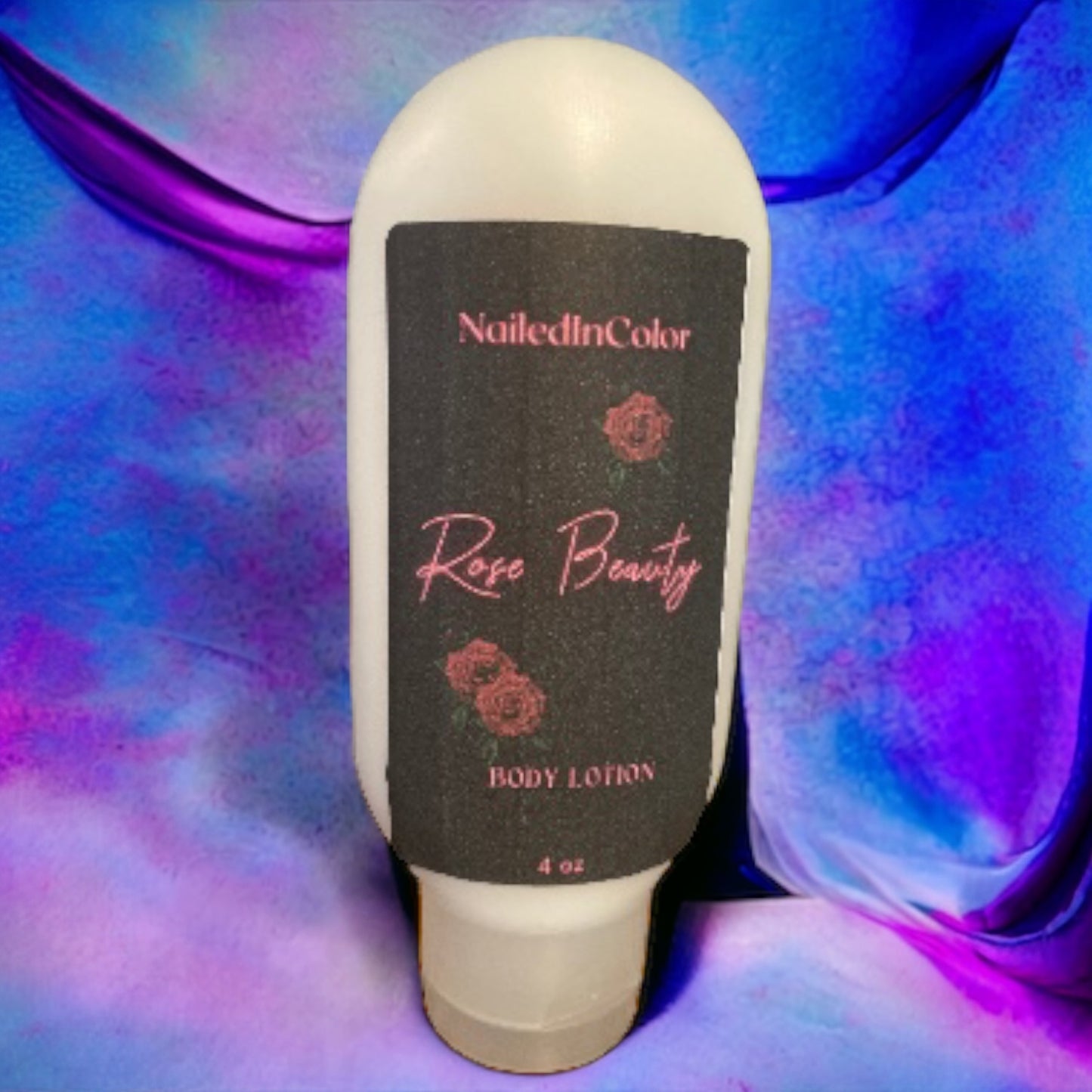 Rose Beauty Goats' Milk Hand & Body Lotion by NailedInColor Scented Skin Care Women's Moisturizer