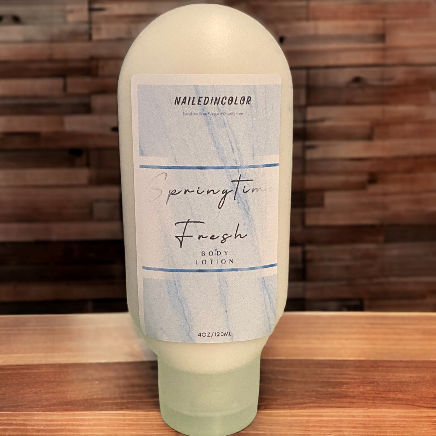 Springtime Fresh Hand & Body Lotion Goats' Milk by NailedInColor Scented Healthy Skin Care Moisturizer