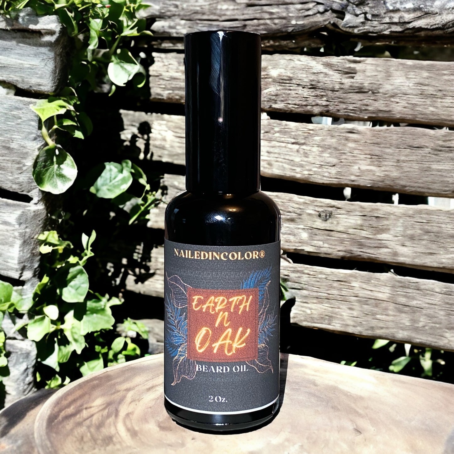 Earth N Oak Beard Oil for Men by NailedInColor Skin Care Beard Management Grooming Scented Toiletry