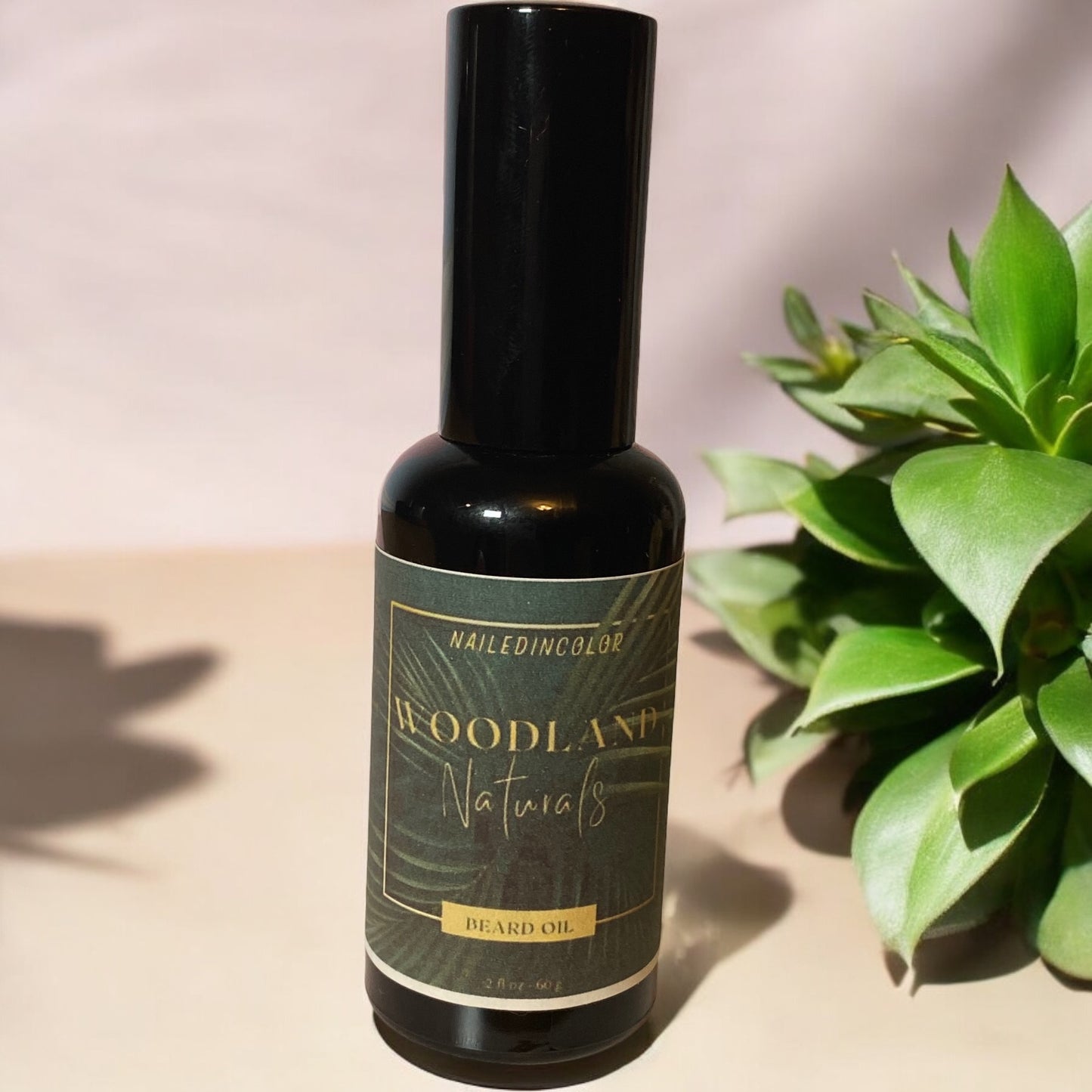 Woodland Naturals Scented Beard Oil by NailedInColor Men's Grooming Toiletry Skin Care Beard Management
