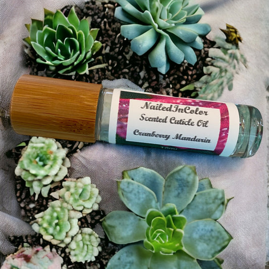 Cranberry Mandarin-Scented Cuticle Oil-Cosmetic-Women's Nail Care-Nail Treatment-Moisturizer-Vitamins
