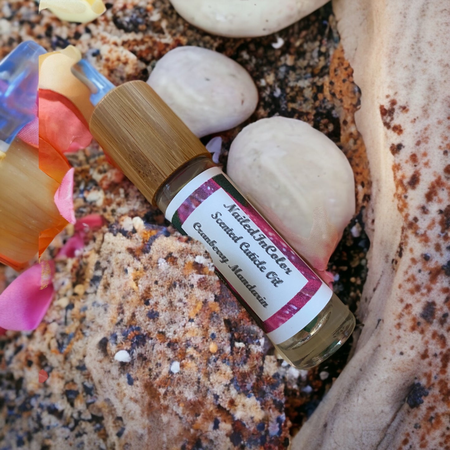 Cranberry Mandarin by NailedInColor Scented Cuticle Oil Cosmetic Women's Nail Care Nail Treatment Moisturizer Vitamins