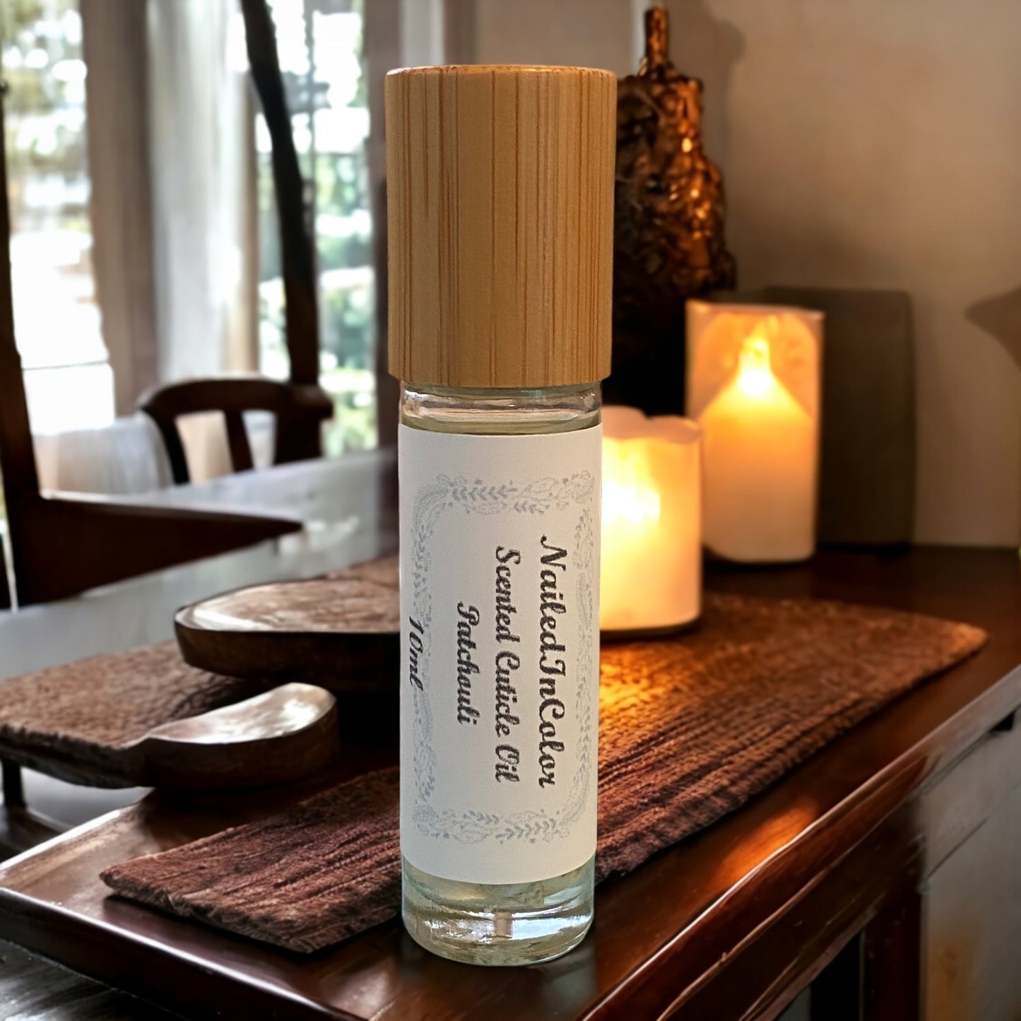 Patchouli-Scented Cuticle Oil-Women's Cosmetics-Nail Saver-Moisturizer-Nail Health-Nail treatment