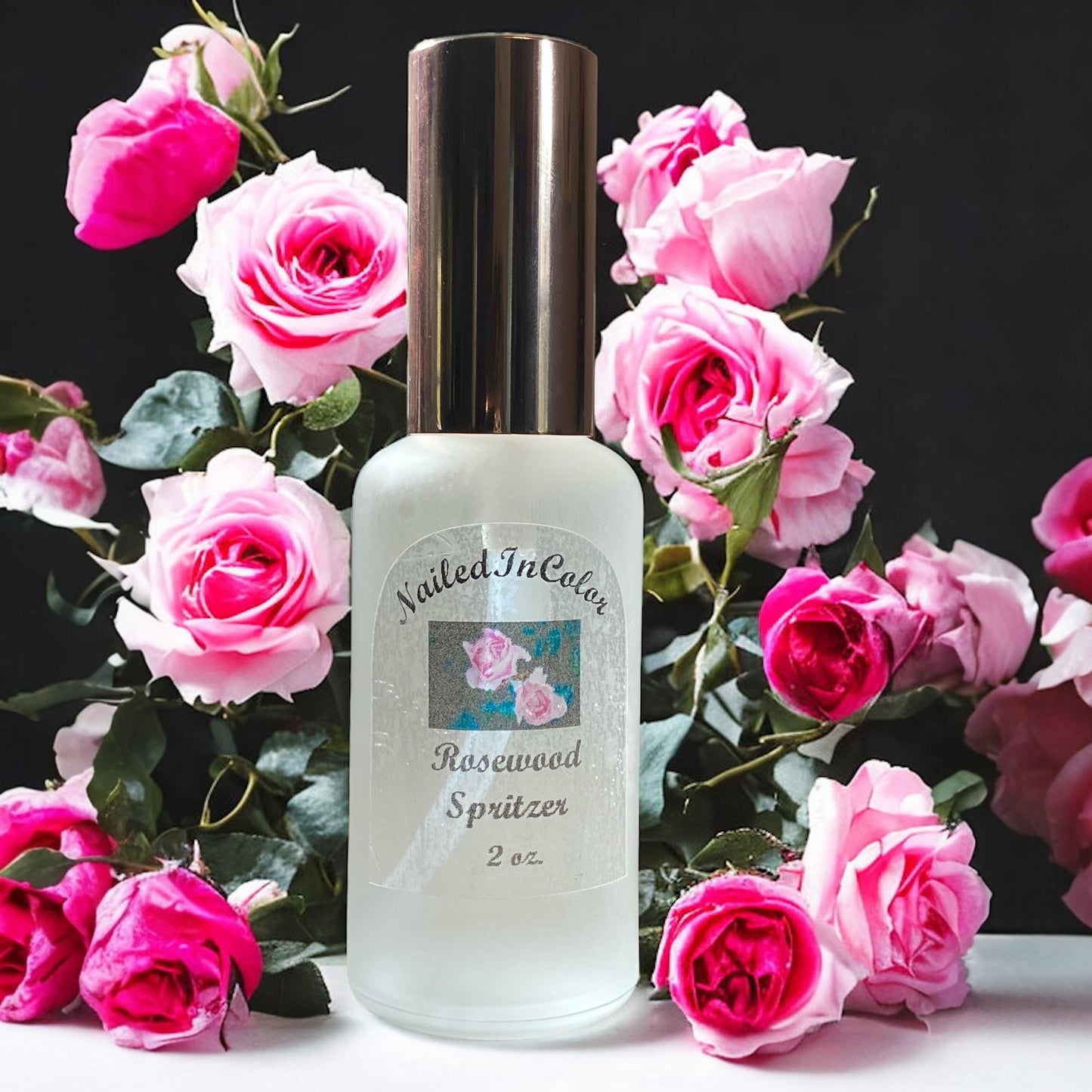 Rosewood Fragrance Oil Spritzer Women's Fragrance Spray Mist Moisturizer by NailedInColor