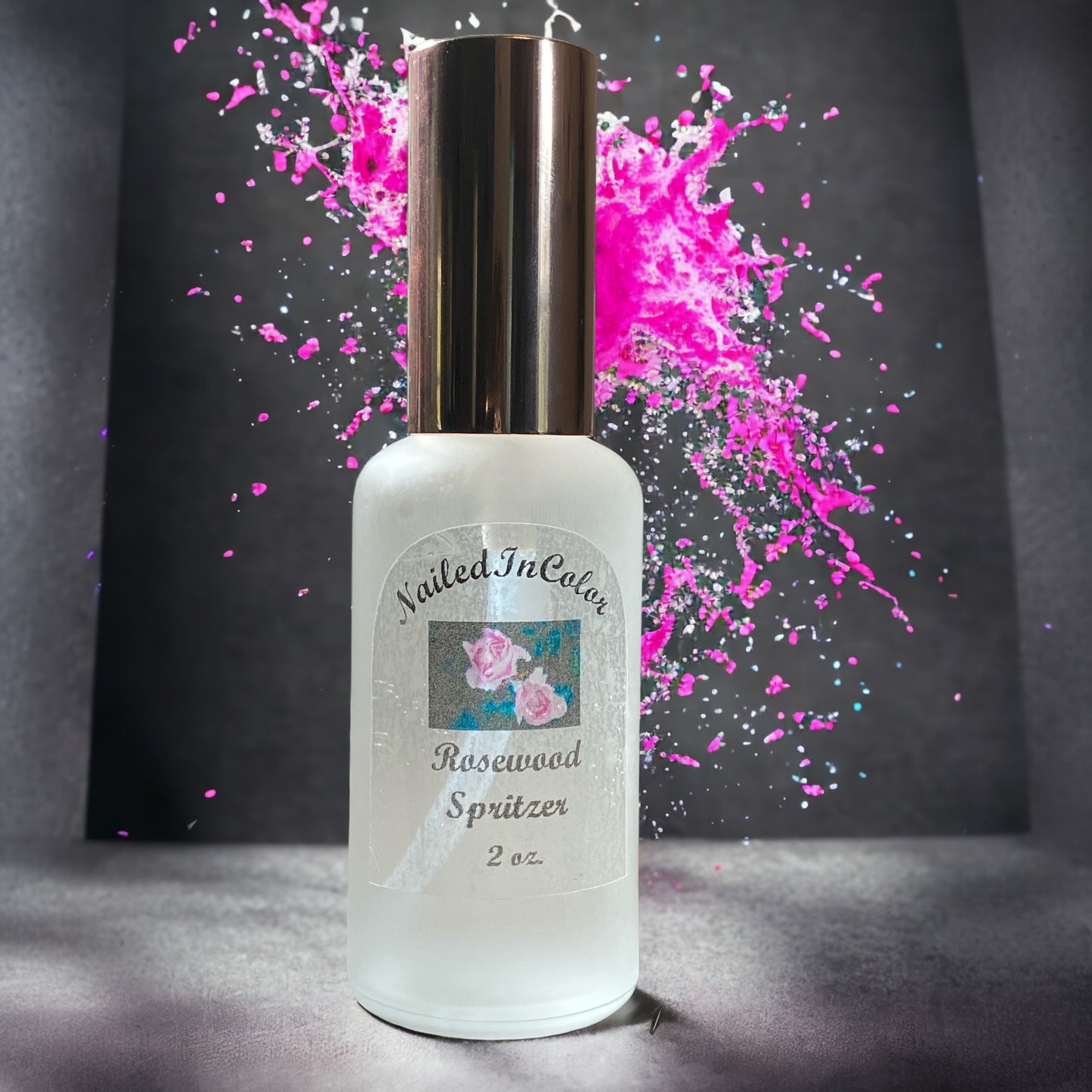 Rosewood Fragrance Oil Spritzer Women's Fragrance Spray Mist Moisturizer by NailedInColor