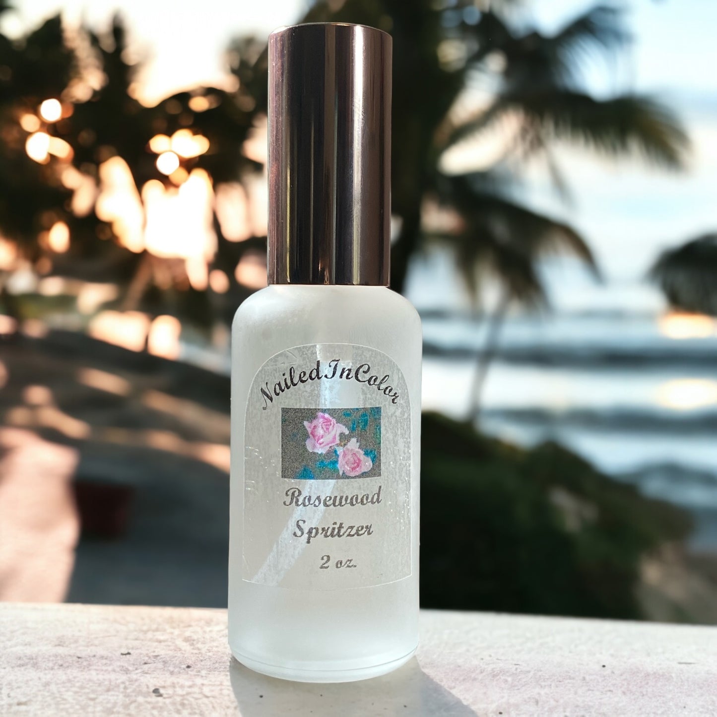 Rosewood Fragrance Oil Spritzer Women's Fragrance Spray Mist Moisturizer by NailedInColor