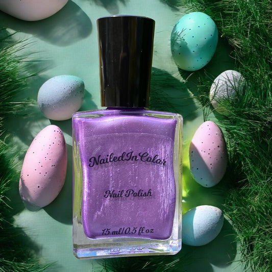 Wysteria by NailedIncolor Women's Teens Spring Summer Nail Color Lavender Lilac Pearl