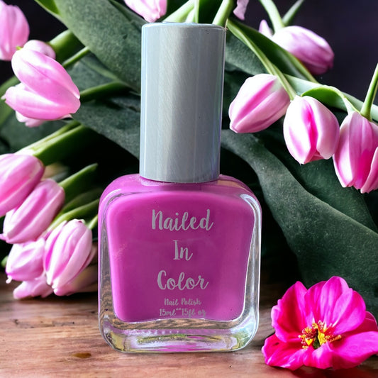Morning Fascination-Photochromic Nail Polish Womens Teens  Color Changing Sunlight Color Shift Pink Purple by NailedInColor