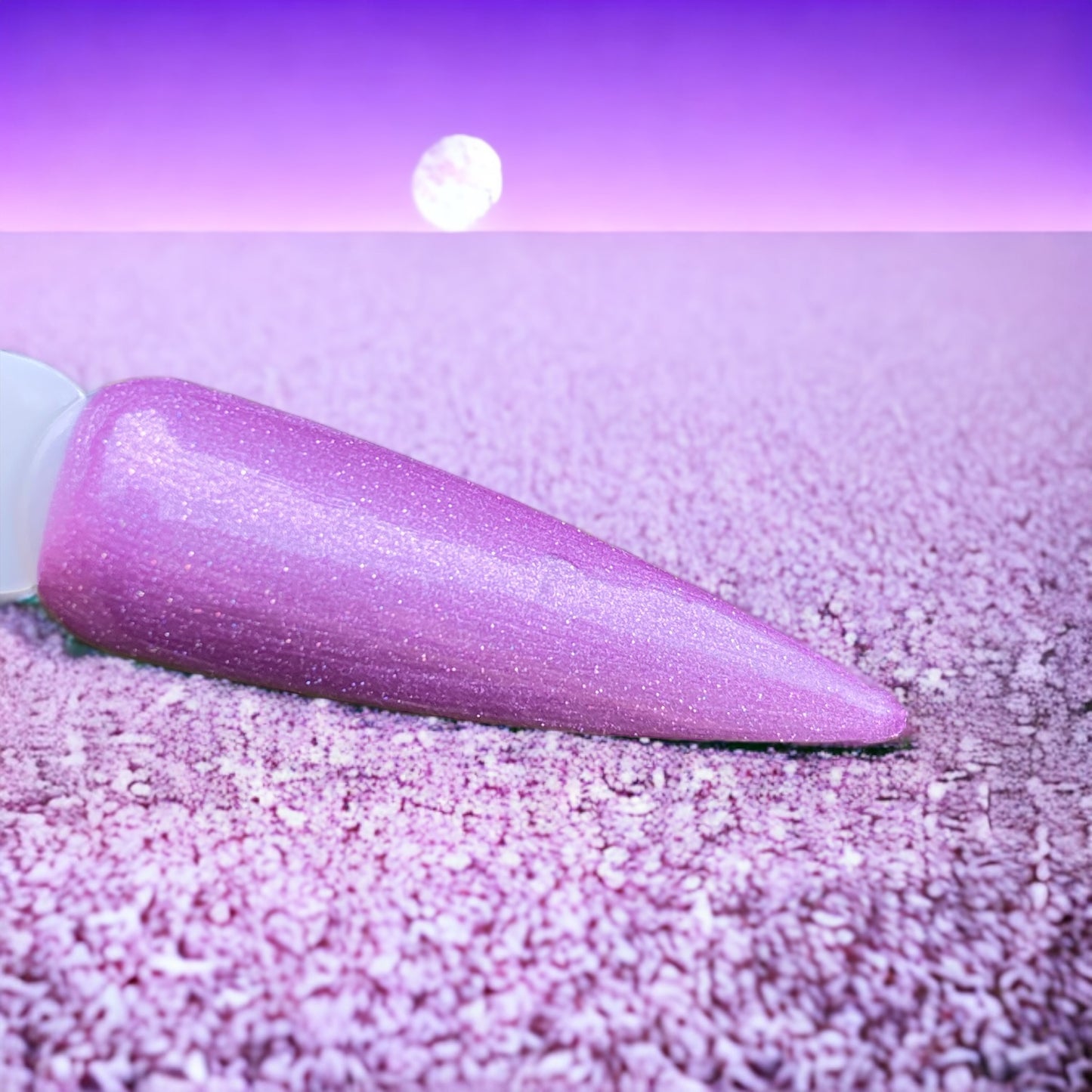 February's Girl by NailedInColor Glitter Lavender Nail Color Women's Teens Beauty Nail Polish