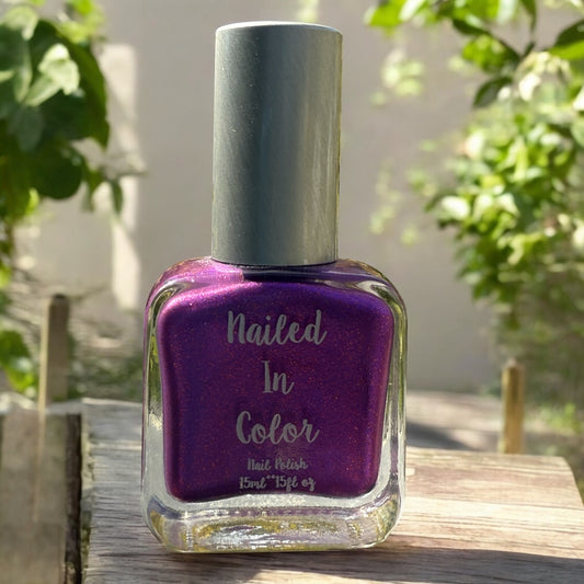 Sugar Plum- Nail Color Women's Beauty Nail Polish Cosmetic Teens by NailedInColor