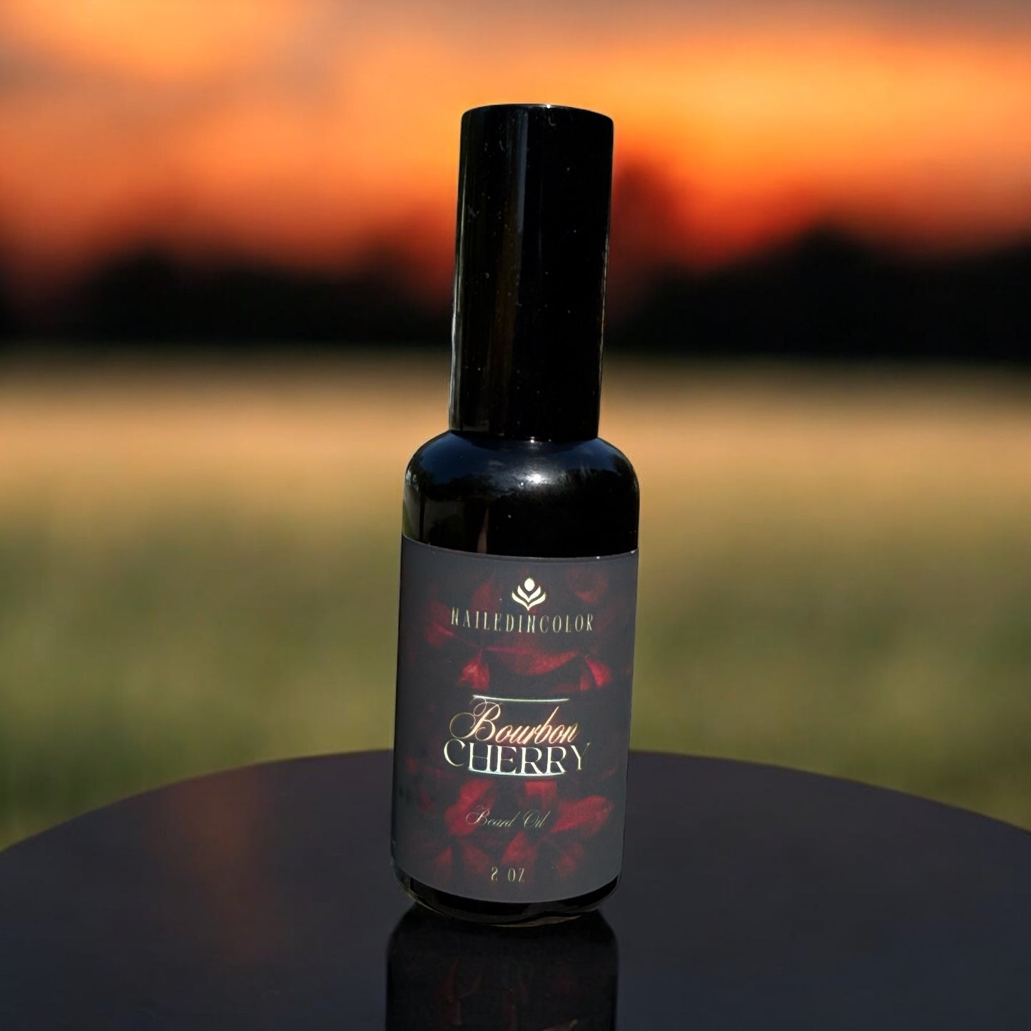 Bourbon Cherry Beard Oil Scented Men's Grooming Moisturizing Skin Care Men's Toiletries by NailedInColor