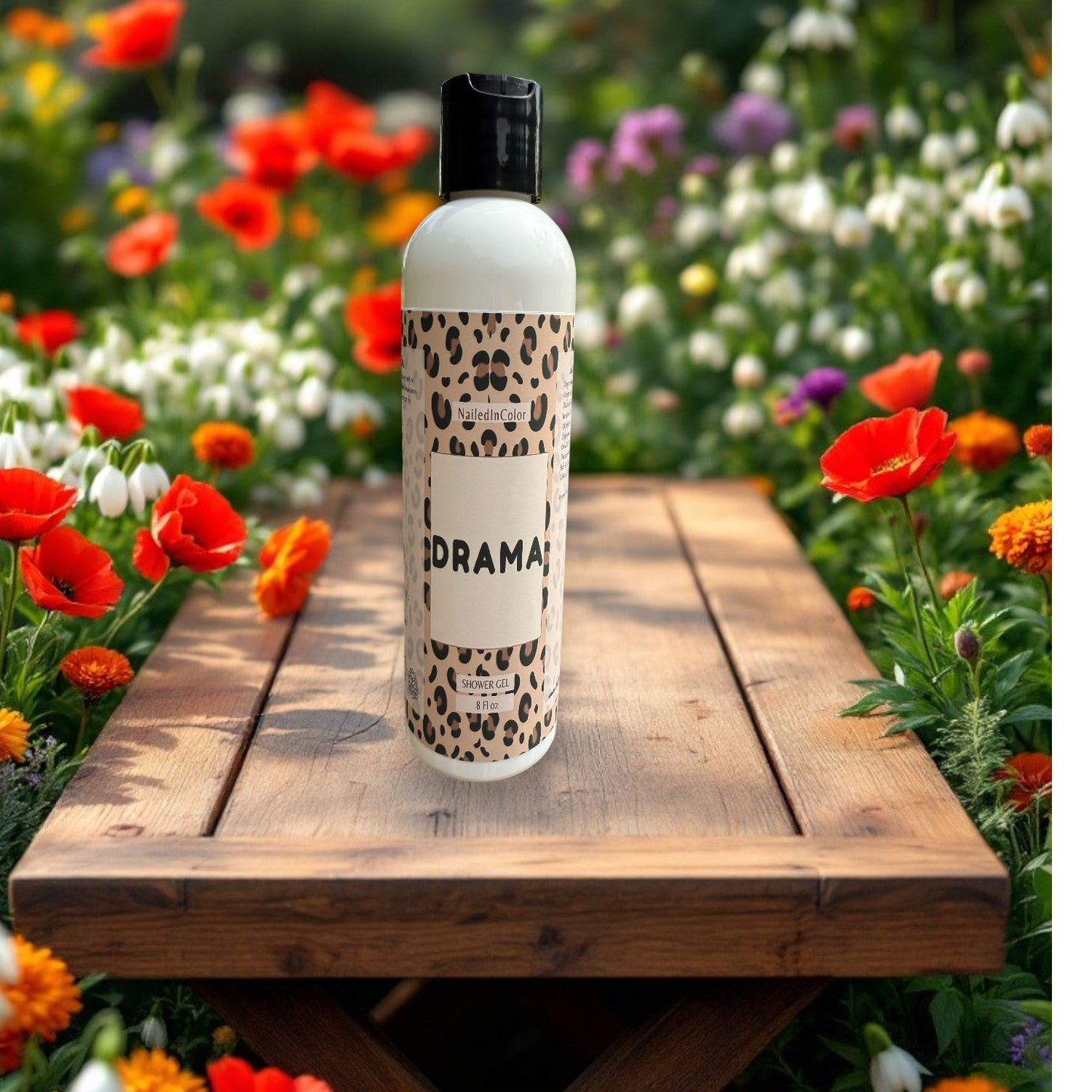 Drama by NailedInColor-Women's Shower Gel Body Wash Moisturizer Skin Care Teens