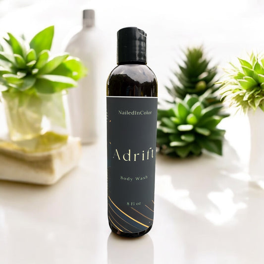 Adrift-Men's Scented Body Wash, Moisturizing Shower Gel for Daily Grooming, 8 Fl oz by NailedInColor®