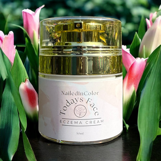 Todays Face by NailedInColor- An all Natural Ultra Hydrating Cream Skin Care for the Sensitive Woman-Teen Ladies Eczema