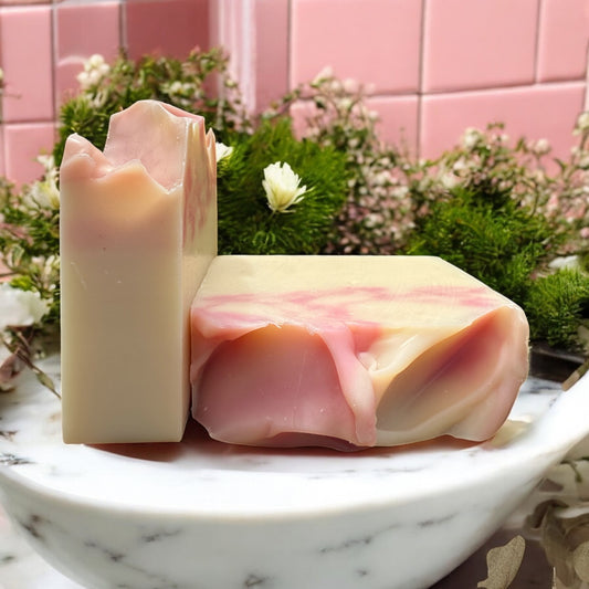 Luscious Magnolia Scented Bar Soap for Ladie's Teens Women Decorative Shower Soap Moisturizer by NailedInColor