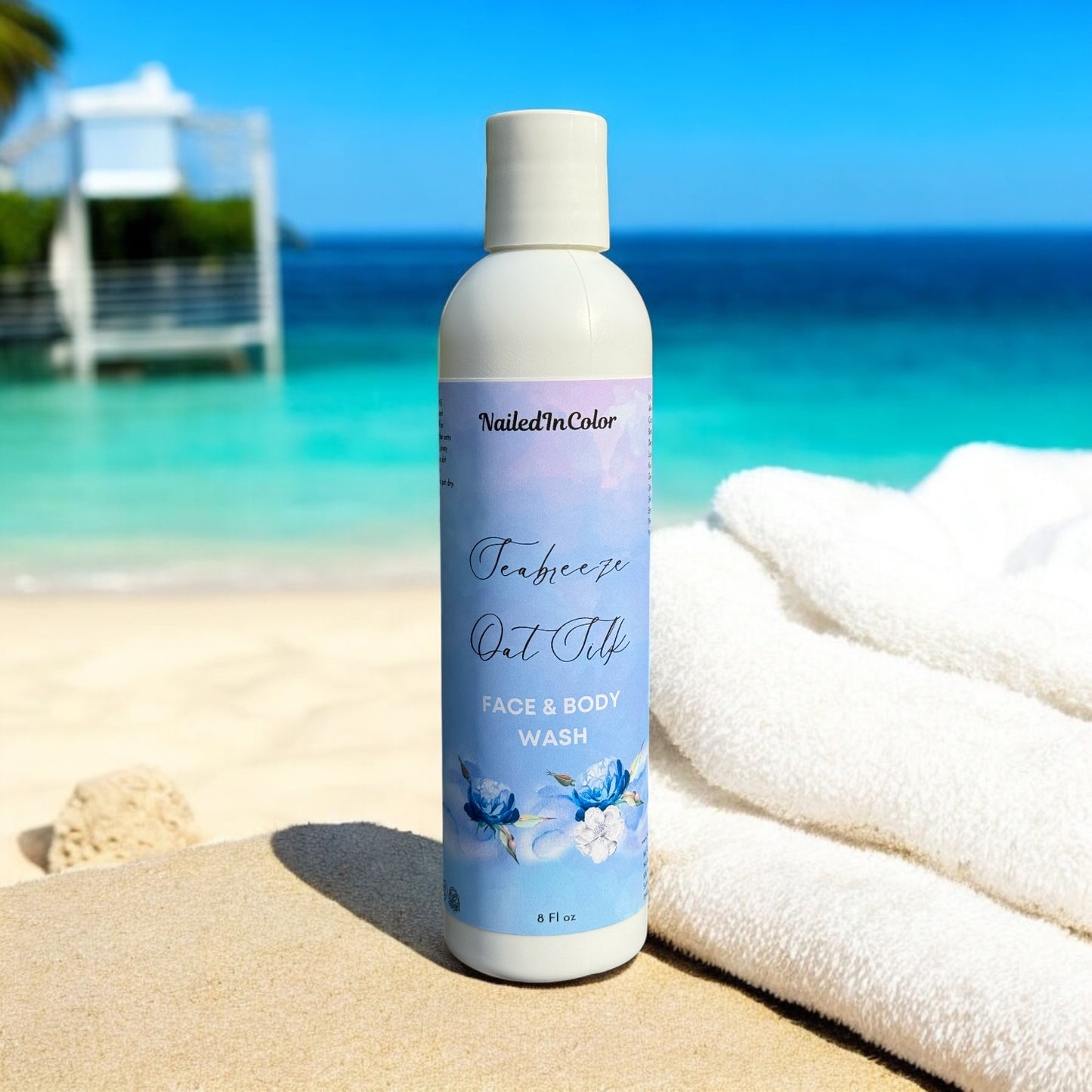 Seabreeze Oat Silk Face & Body Wash-Women's Skin Care-Problem Skin-Unscented-Shower Gel-Bath Wash
