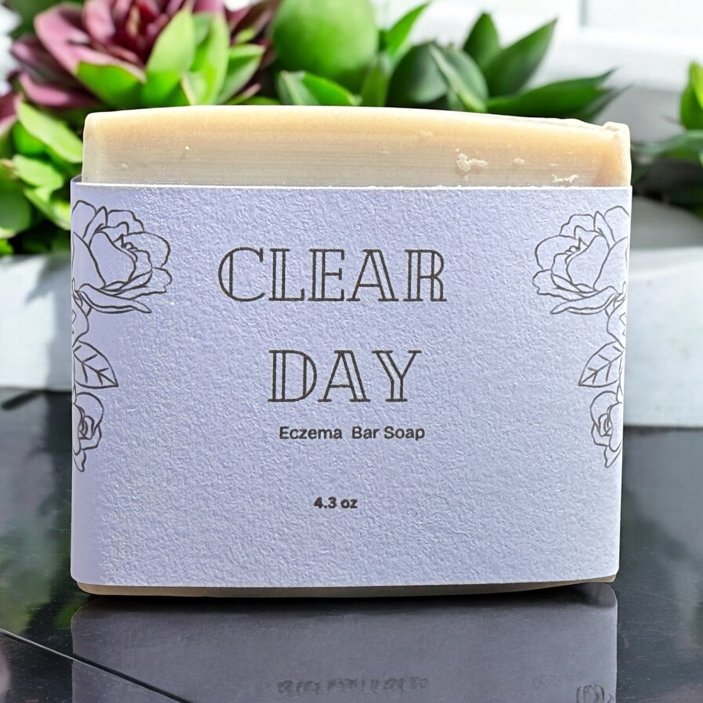 Clear Day-Bar Soap for Eczema Relief Soothe and Nourish Sensitive Skin Prone to Eczema by NailedInColor