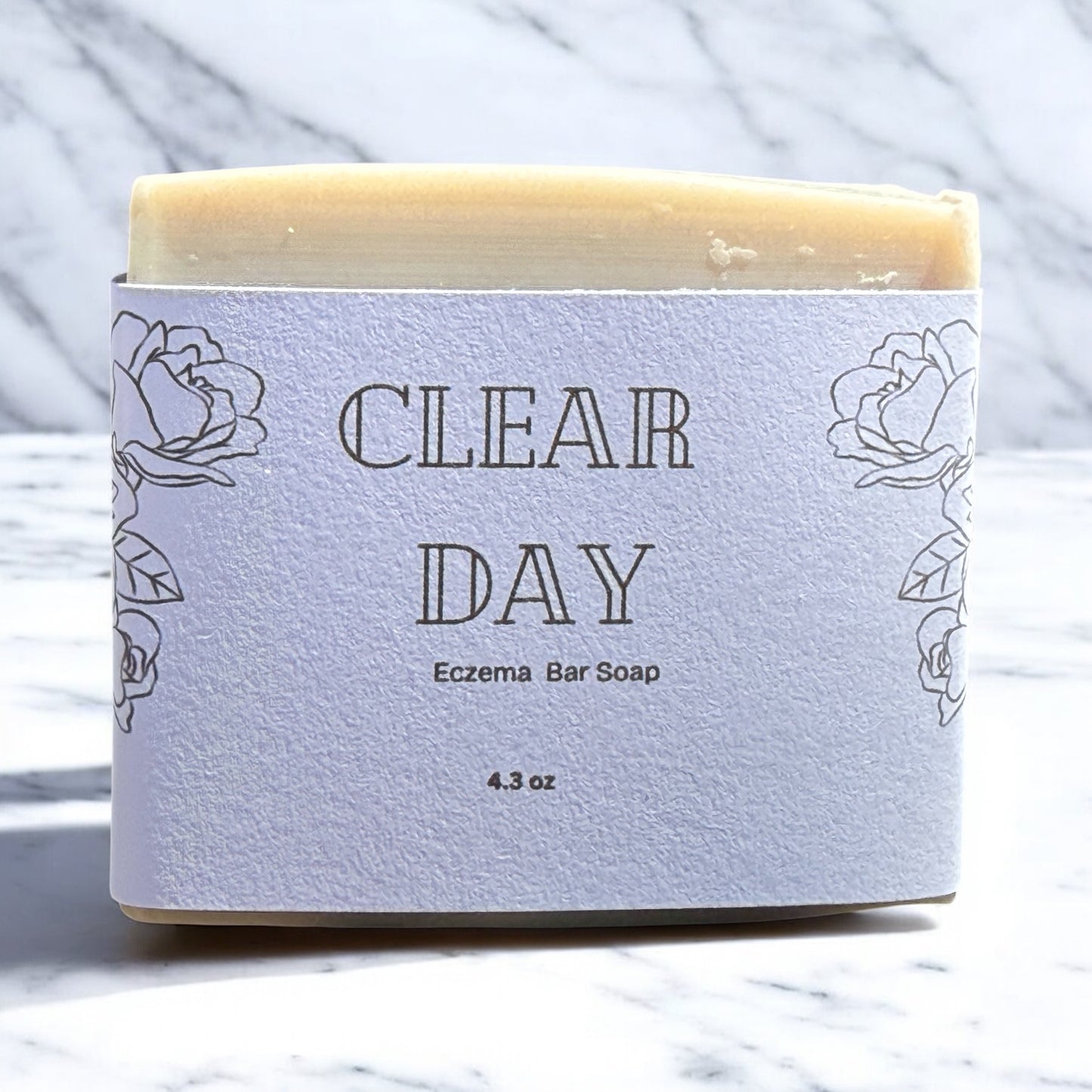 Clear Day-Bar Soap for Eczema Relief Soothe and Nourish Sensitive Skin Prone to Eczema by NailedInColor