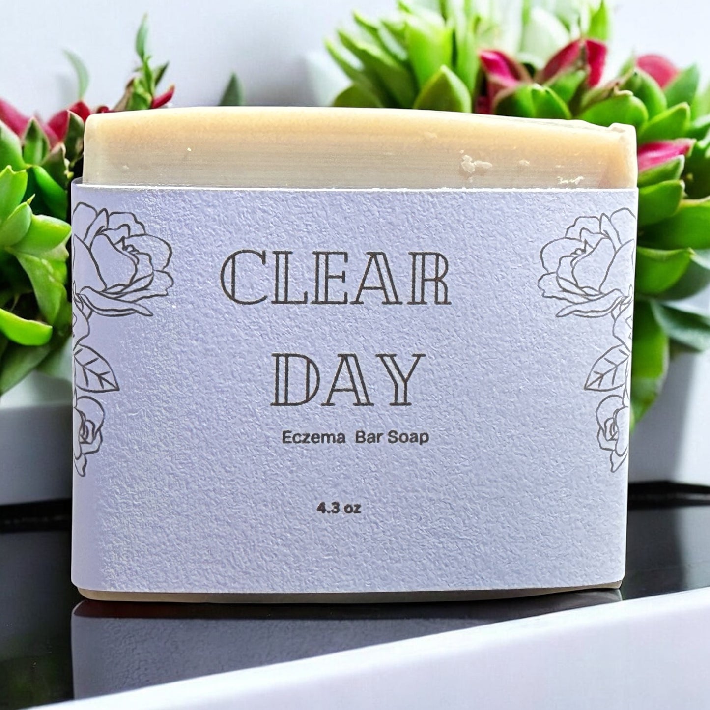 Clear Day-Bar Soap for Eczema Relief Soothe and Nourish Sensitive Skin Prone to Eczema by NailedInColor