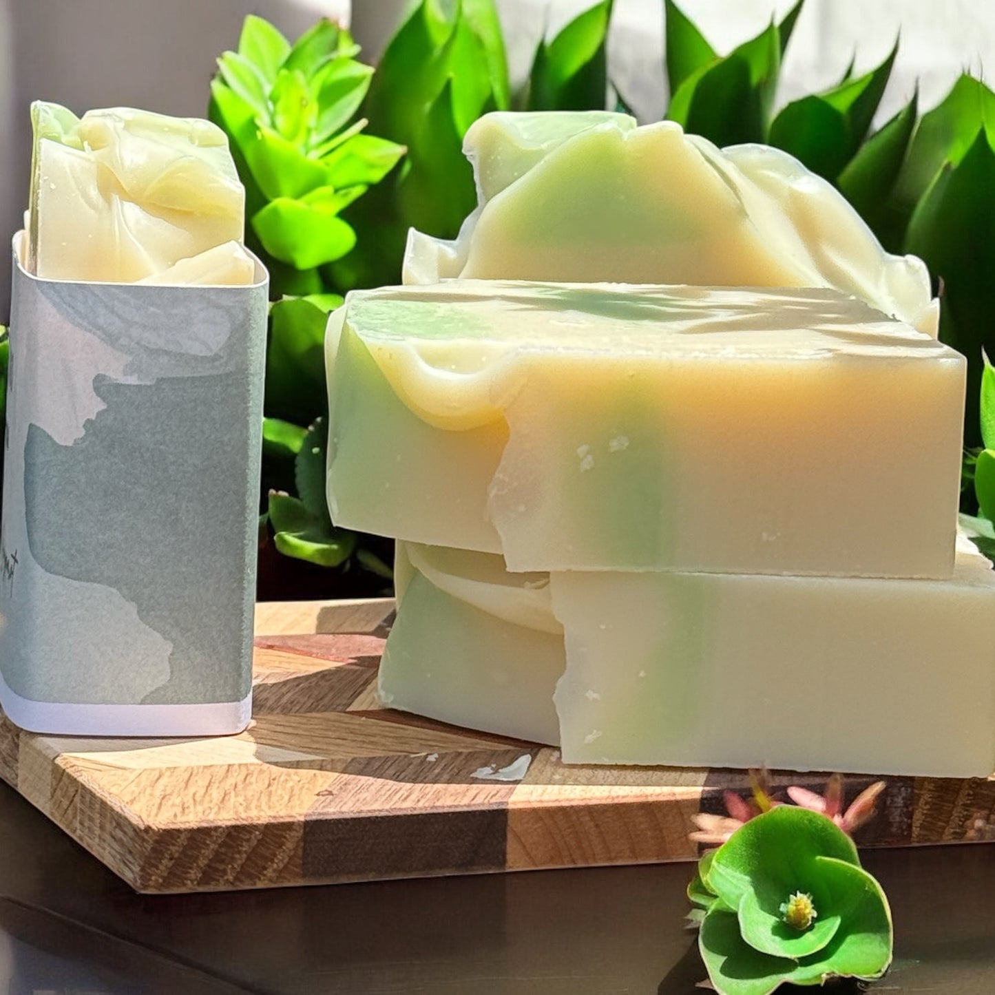 Bamboo by NailedInColor,  Vegan Bar Soap – 4.3 oz Earthy Fresh Scent for Men & Women | Cruelty-Free, Clean Formula