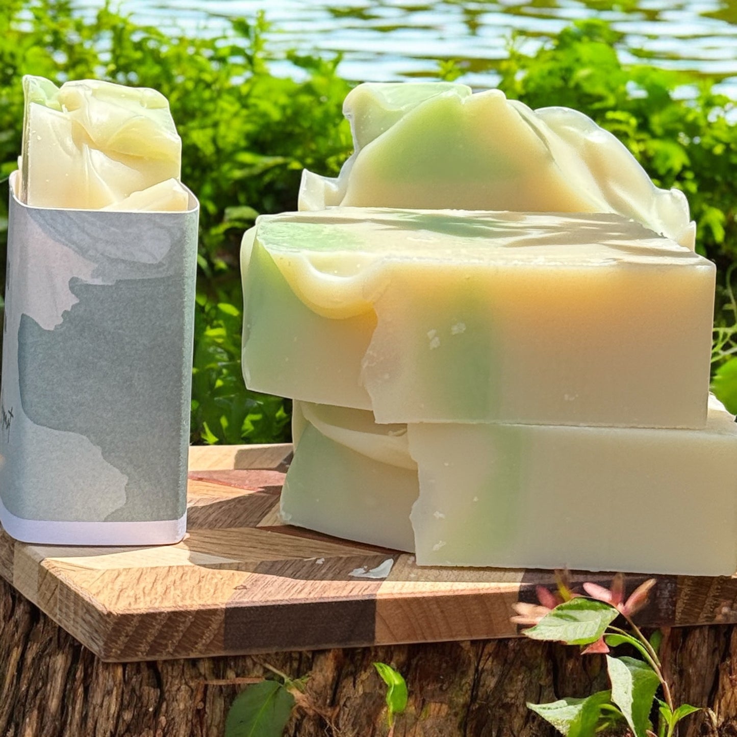 Bamboo by NailedInColor,  Vegan Bar Soap – 4.3 oz Earthy Fresh Scent for Men & Women | Cruelty-Free, Clean Formula