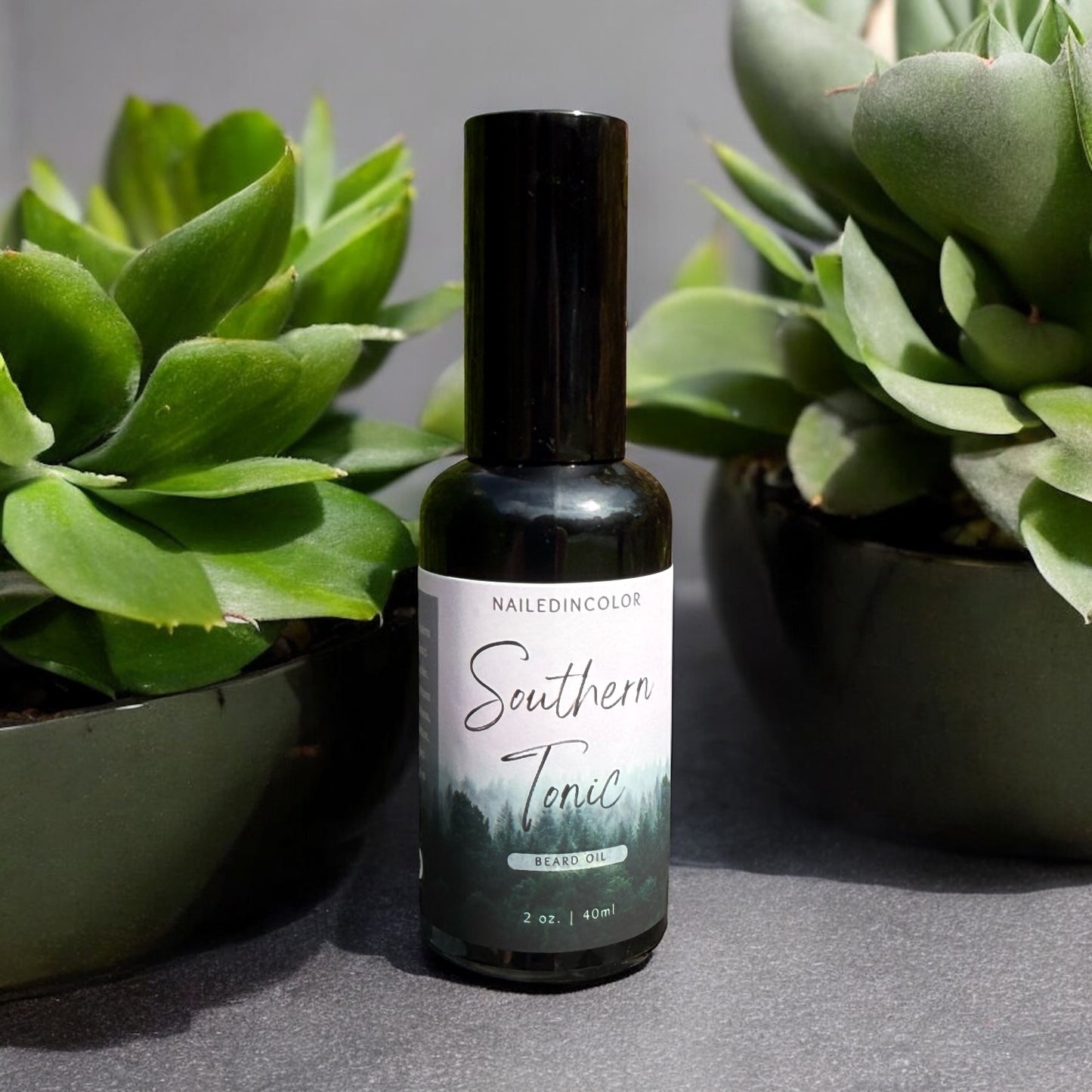 Southern Tonic Beard Oil by NailedInColor, Scented Breard Grooming, Skin Protection, Moisturizer, Toiletry, 2 Fl oz