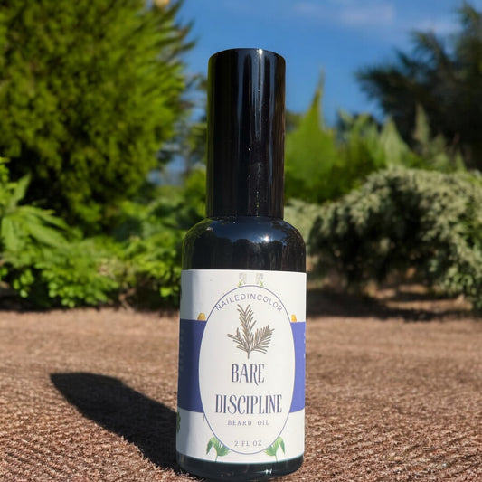 Bare Discipline Beard Oil, Men's Scented Grooming , Moisturizing, Skin Protection, Toiletry, 2 Fl oz