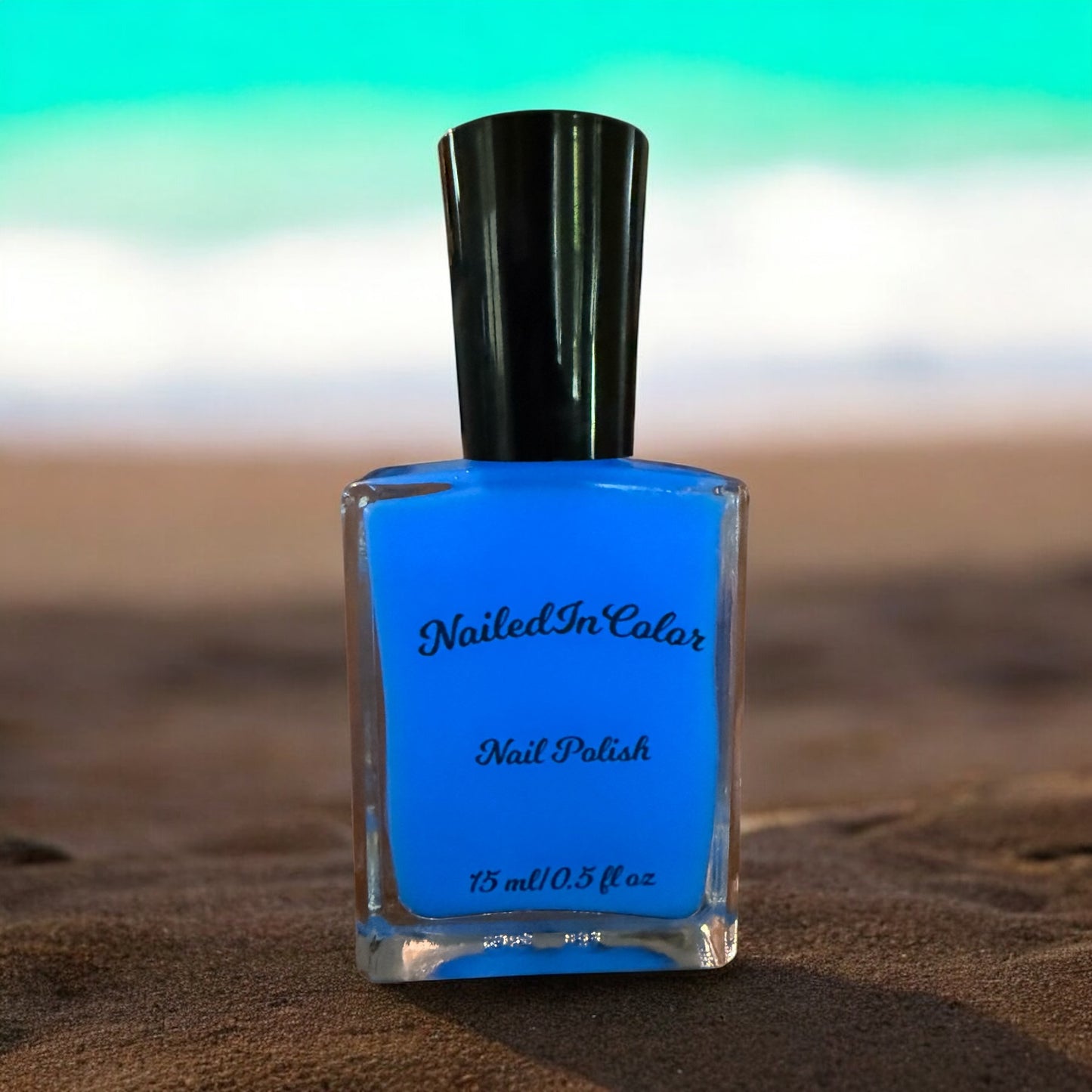 Blue Eclipse Glow in the Dark Nail Polish by NailedInColor