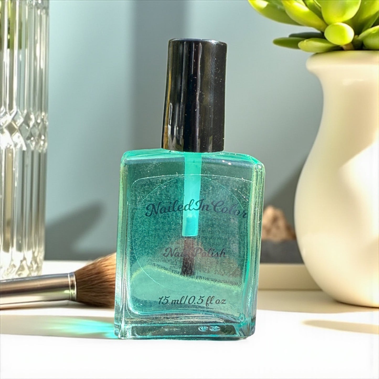 Prep & Protect Nail Base Coat, Adhesion Boosting Clear Primer for Polishes and Gels 15ml by NailedInColor