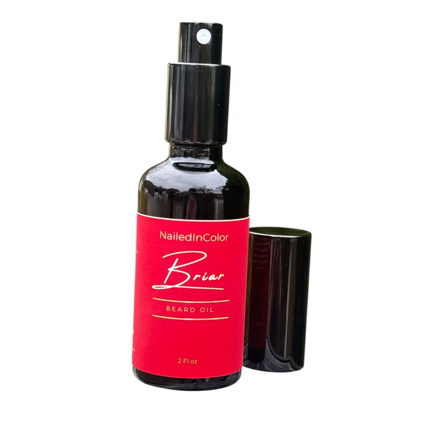 Briar Beard Oil for Men, Scented Skin and Beard Care, Moisturizer, Skin Protection 2 Fl oz by NailedInColor