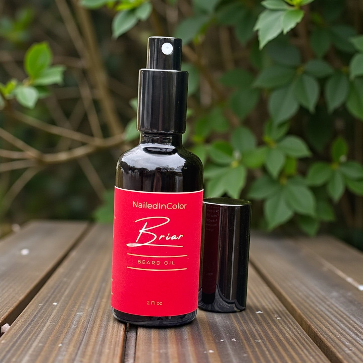 Briar Beard Oil for Men, Scented Skin and Beard Care, Moisturizer, Skin Protection 2 Fl oz by NailedInColor