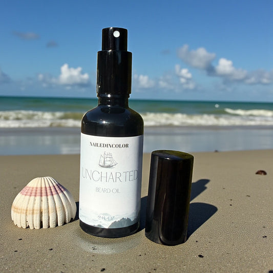 Uncharted Beard Oil for Men's Daily Grooming, 2 Fl oz, Fresh, Crisp Scent by NailedInColor