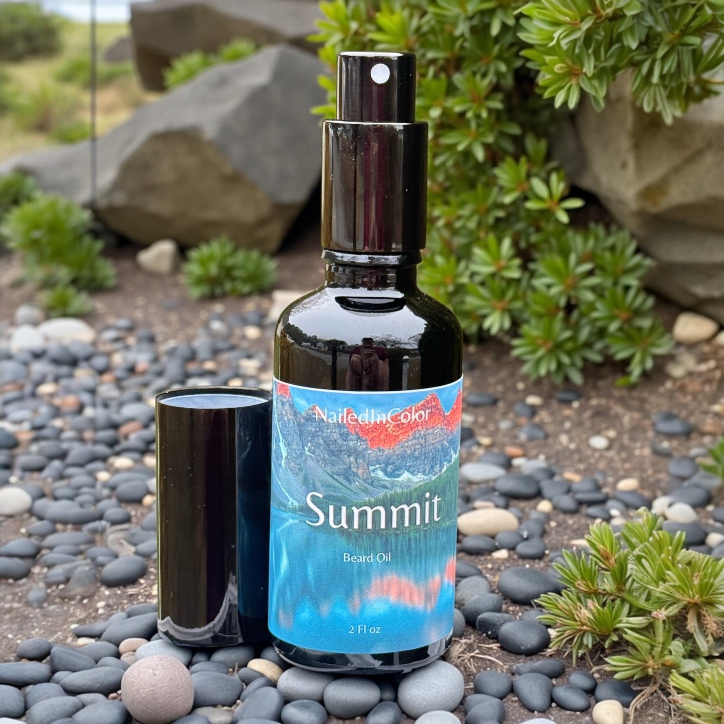 Summit Beard Oil for Men, Scented, Grooming Skin Care, Moisturizer, 2 Fl oz by NailedInColor