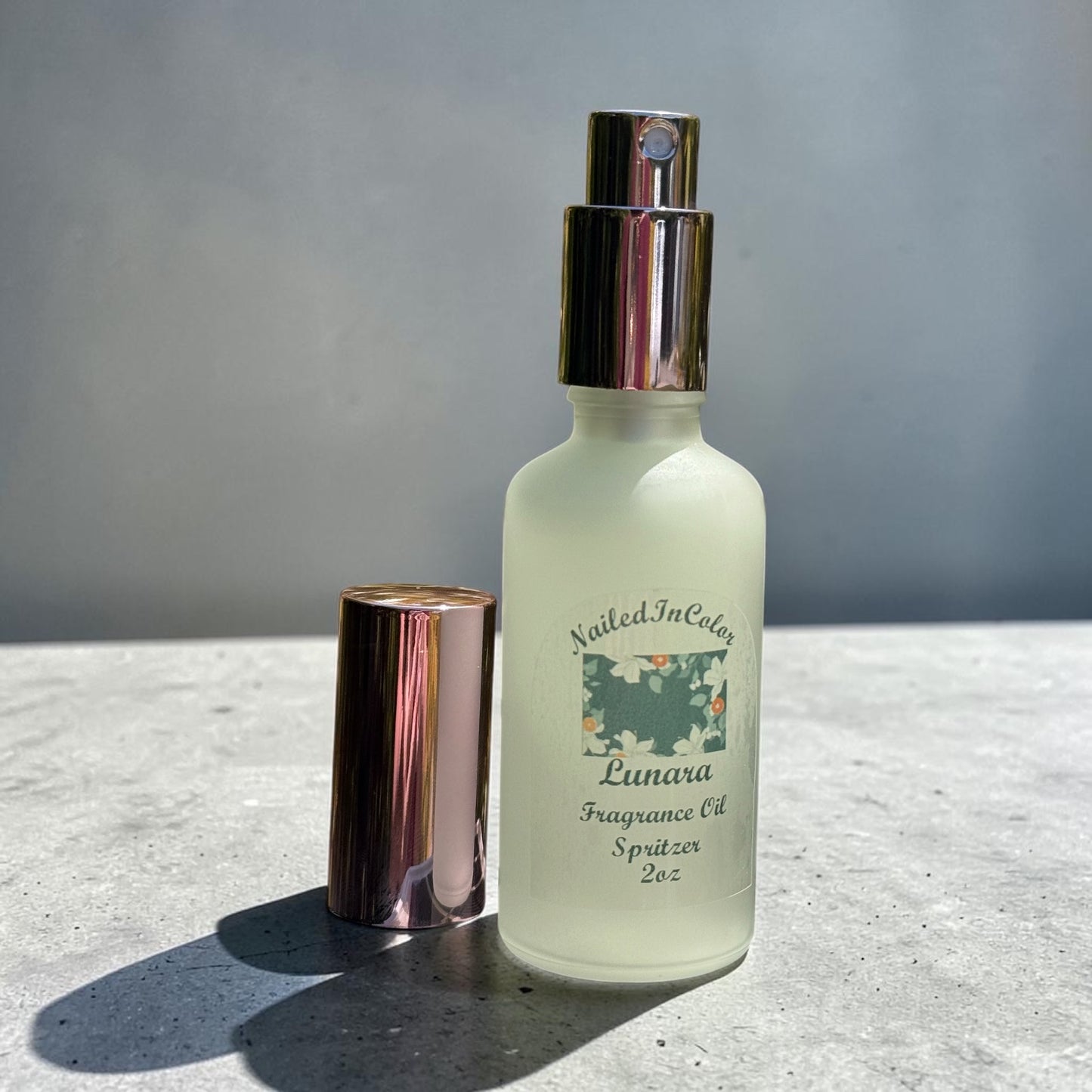 Lunara Body Mist- Dark Floral & Musk Spritzer for Women-2 Fl oz by NailedInColor