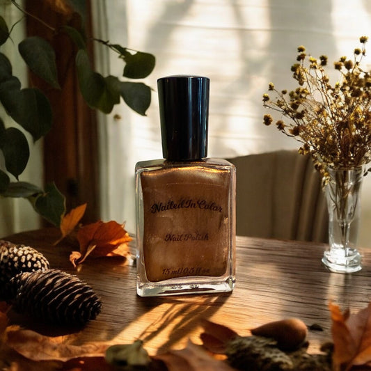 Stoned Bronze Nail Polish Women's Teens Nail Polish Nail Care Color by NailedInColor