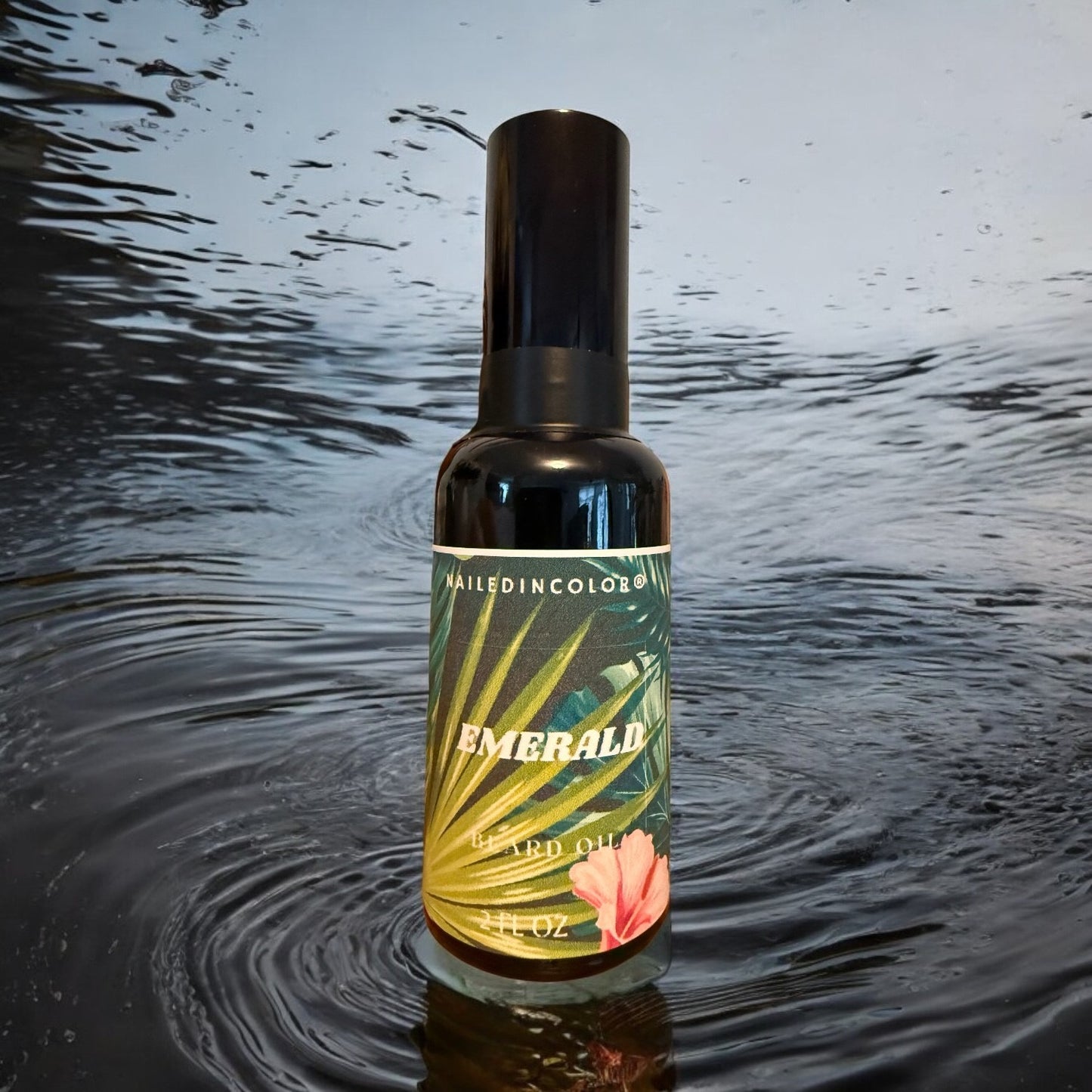 Emerald Beard Oil for Men by NailedInColor Skin Protection Beard Care Grooming Health