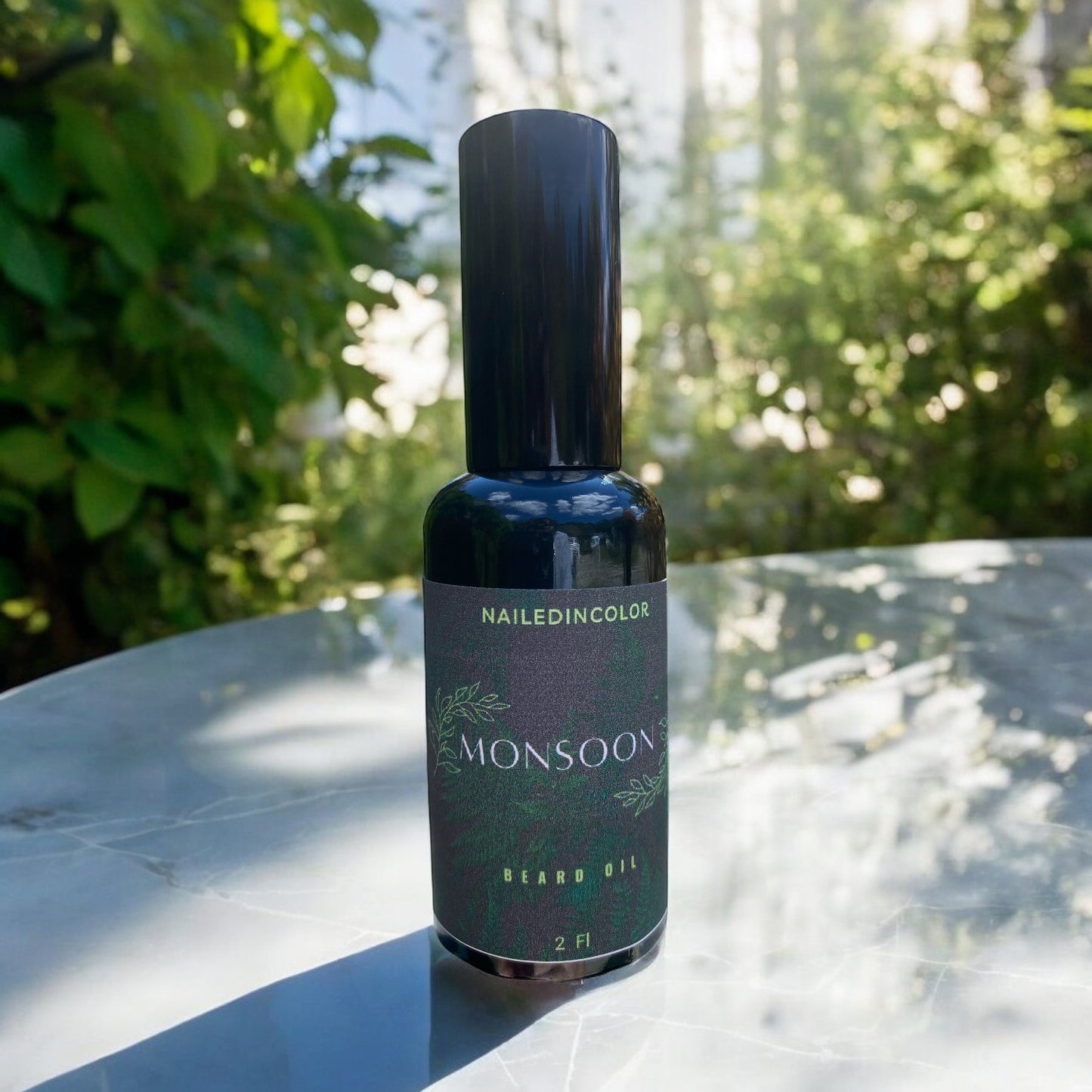 Monsoon Scented Beard Oil for Men by NailedInColor Skin Health Beard Management Grooming